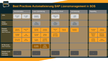 Best Practices Automatisierung SAP Lizenzemanagement